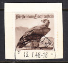 Liechtenstein, 1946 Wild Life, 1F50 Golden Eagle On Piece, Used