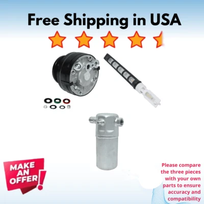 Kit Compressor A/C Fit Chevrolet K2500 Suburban	 1992, GMC C1500 Suburban 1992 - Image 1 of 4