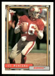 Joe Montana San Francisco 49ers #719 1992 Topps Gold Football Card - Picture 1 of 2