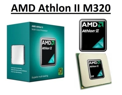 AMD Athlon II M320 Dual Core Processor 2.1 GHz,Socket S1, 35W CPU  - Image 1 of 4