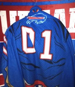 Buffalo Bills lot, Snuggie XL, slippers size: L , pillow, sunglasses, preowned - Picture 1 of 13