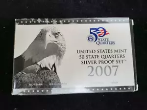 2007 US Mint State Quarter Proof Set - Picture 1 of 1