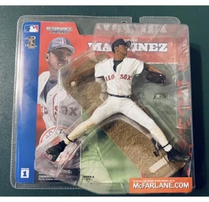 McFARLANE MLB ⚾️SERIES 1 PEDRO MARTINEZ BOSTON RED SOX GREY UNIFORM-NEW! - Picture 1 of 6