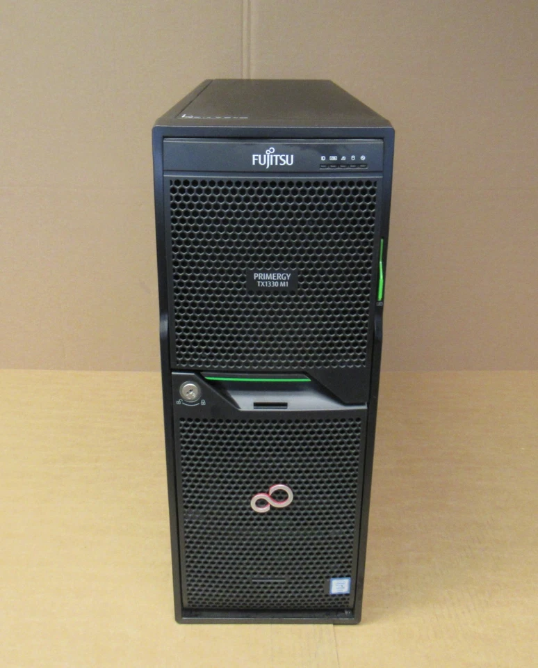 Fujitsu Primergy TX1330 M1 1x Quad-Core E3-1231v3 3.40GHz 8GB Ram Tower Server - Image 1 of 4