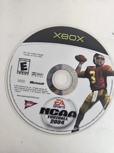xbox ncaa football 2004 disc only HEAVILY SCRATCHED - Picture 1 of 2