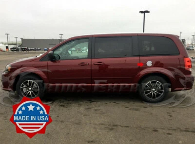 Ajuste: Dodge Grand Caravan 1996-2004 acero inoxidable tapa de gas plana cubierta acento Foto 1 de 3