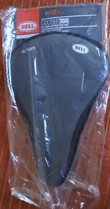 Bicycle Seat Cushion Bell Sports Coosh 300 Gel Base Bike Seats Pad Black - Picture 1 of 2