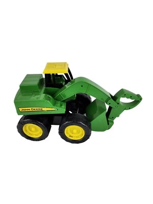 John Deere Large Front End Loader ERTL Plastic BIG Toy Kids Scoop Tractor 19” - Image 1 of 4