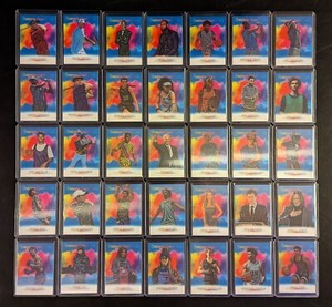 2021 Goodwin Champions Splash of Color 3D Lenticular 35-Card Set w/ Bounty Codes