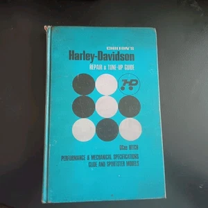 Chilton's Harley-Davidson Repair, Tune Up Manual Hard Cover 1971 All Twins - Picture 1 of 11