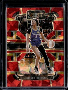 2024-25 Select WNBA #58 Rickea Jackson Rookie RC Red Ice Prizm (59A) - Imagen 1 de 2