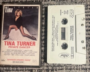 Tina Turner - Private Dancer - 1984 Vintage Cassette Tape Dance POP 80s R&B Soul - Picture 1 of 4