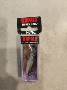 Rapala HJ06 Husky Jerk Helsinki Ghost 2 1/2" 1/8 OZ señuelo de pesca lubina HJ-6 - Imagen 1 de 2
