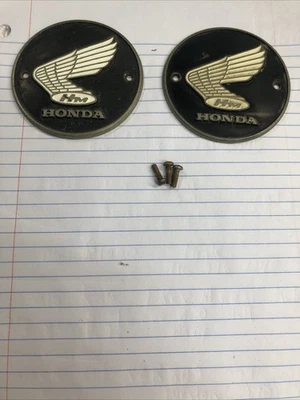 Honda Cl72 1962 insignias de tanque Foto 1 de 4
