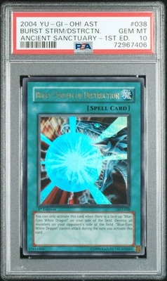 YUGIOH PSA 10 Burst Stream of Destruction AST-038 Ultra Rare 1st Edition *7406 - Image 1 of 2