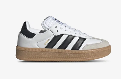 adidas Originals Samba XLG White Gum Core Black  JH6516 GS SZ 4Y-7Y Womens New - Image 1 of 4