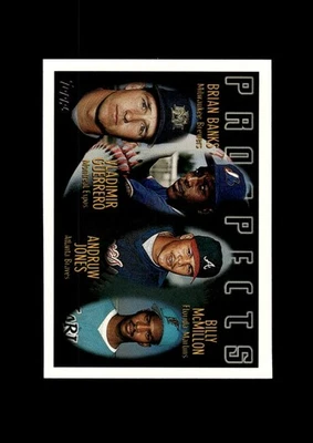 1996 Topps: #435 Andruw Jones/Vladimir Guerrero RC casi nuevo-como nuevo o mejor Foto 1 de 2