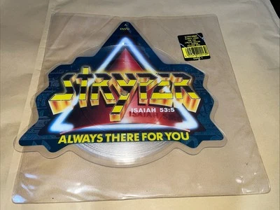 STRYPER - Always There For You  A 2011 7" UK SHAPED PICTURE DISC Vgc/ex.con - Image 1 of 2