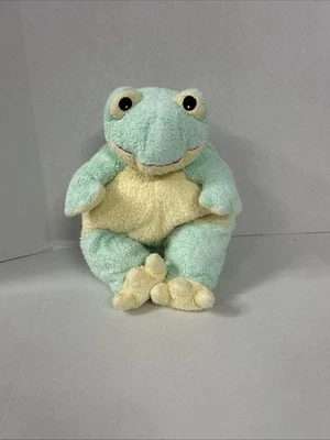 Muñeca de peluche de colección TY Baby Frog Sonajero Almohada Verde Pastel Pal 1999 12"  Foto 1 de 4