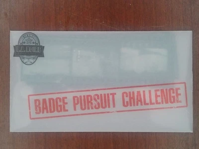 L.a. Noire Badge Pursuit Challenge Film Negatives- Collectible - Image 1 of 4