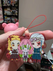 Kimetsu no Yaiba Demon Slayer Mitsuri Kanroji Rengoku Tengen Uzui Schlüsselanhänger - Bild 1 von 2