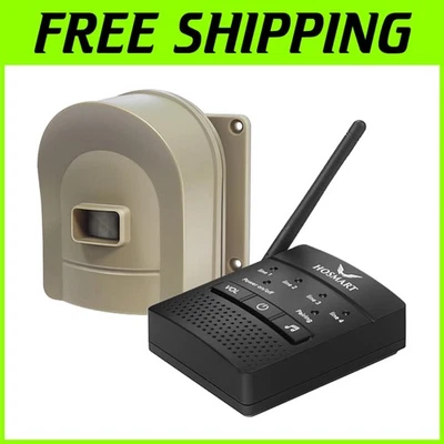 1/2 Mile Wireless Driveway Alert System - Easy Install & Multiple Sensor Support - Image 1 of 4