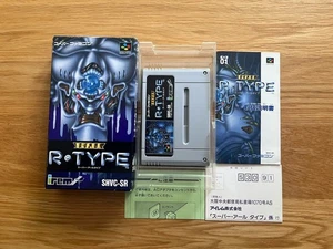 COMPLETE! Super R-Type Japan Super Famicom Super Nintendo SNES SFC Rtype Irem - Picture 1 of 24