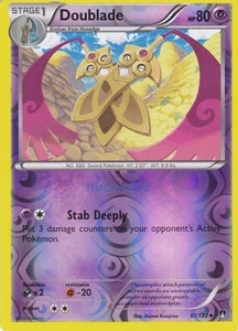 Doublade Uncommon Reverse Holo BreakPoint Pokemon Card 61/122 - Picture 1 of 2
