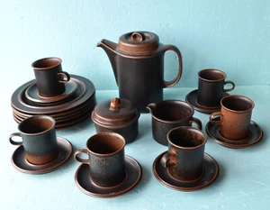 Arabia Ruska komplettes Kaffeeservice Finnland für 6 Personen Vertrieb Rosenthal - Bild 1 von 4