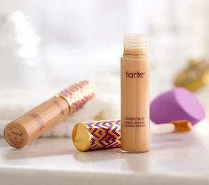 tarte Set - 1 Mischschwamm + 2 Shape Tape Concealer 57S Rich Sand Neu - Bild 1 von 6