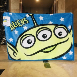 70x100cm toystory aliens anime plush blanket throw warm blankets child winter - Picture 1 of 7