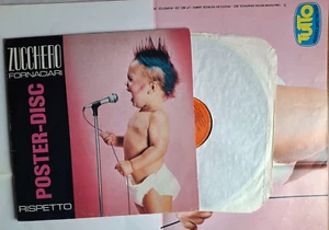ZUCCHERO FORNACIARI RISPETTO POSTER DISC 1986 COMPLETO LP SIGILLATI 33 RPM - Imagen 1 de 1