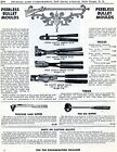 1947 Print Ad of Peerless Ammunition Bullet Cavity Moulds
