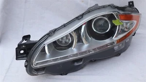 2010-15 Jaguar XJ XJR Headlight Lamp Xenon NON-AFS Driver Left LH - POLISHED - Picture 1 of 9