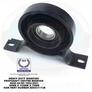 For Audi A4 B5 S4 RS4 Propshaft propeller shaft centre support bearing 30X152X70 - Picture 1 of 1