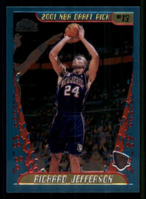 2001-02 Topps Chrome #141 Richard Jefferson RC - Image 1 of 2