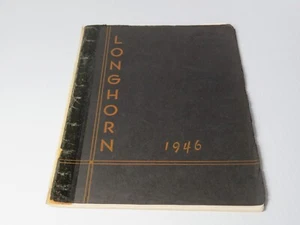 Waterbury High School Class of 1946 Vermont Year Book Longhorns Central VT - Picture 1 of 6