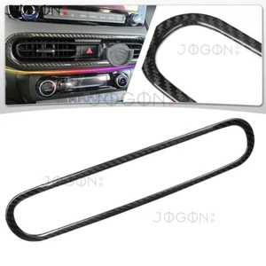 For Hyundai Kona N N Line 21-23 Dash Console Center Air Vent Grille Carbon Trim - Picture 1 of 11