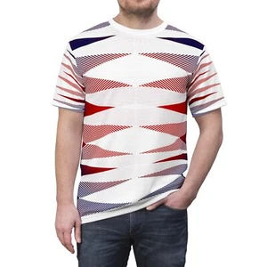 Camiseta unisex de corte y costura (AOP) - Imagen 1 de 8