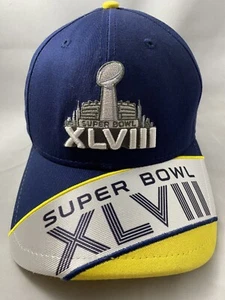 New Era Super Bowl XLVIII 9Forty Adjustable Cap Seattle Seahawks Denver Broncos - Bild 1 von 4