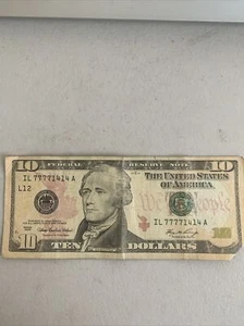 2006 $10 Quad 7 Trinary IL 77771414 - Picture 1 of 1
