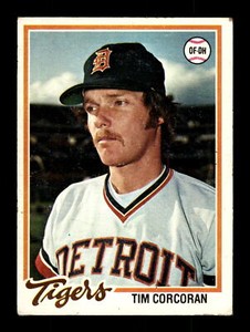 1978 Topps  #515 Tim Corcoran RC Detroit Tigers