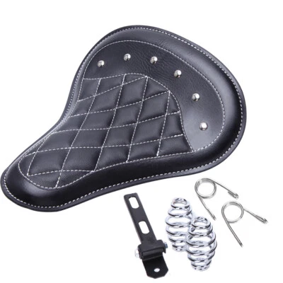 For Yamaha V Star 1300 1100 950 650 250 Bobber Motorcycle Solo Seat Spring Black - Image 1 of 4