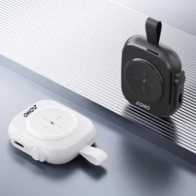 900mAh Portable Magnetic Wireless Power Bank for Watches - Image 1 of 4