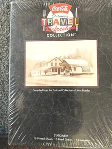 2 x Coca Cola Stationary Travel Refreshed Collection with John Baeder photos New - Picture 1 of 2