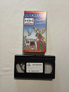 Children’s Classical Cartoons The Song Of Christmas VHS - Picture 1 of 2