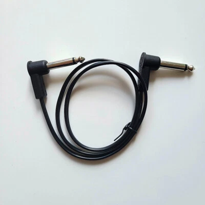 2FT 6.35mm 1/4" Mono TS Male to Male Audio Speaker Instrument Guitar Cable Cord - Image 1 of 4