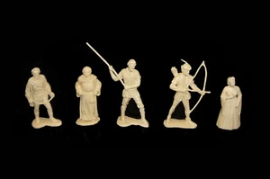 MARX Richard Greene Robin Hood figures 60mm resin Playsets plastic toy soldiers - Picture 1 of 7