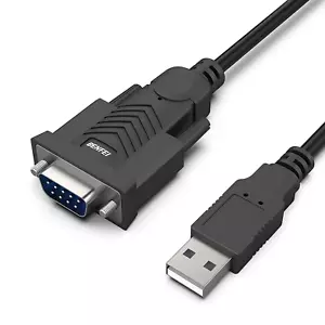 Adaptateur USB vers Série, USB vers RS-232 Mâle (9 Broches) Câble Série DB9 - Photo 1/8