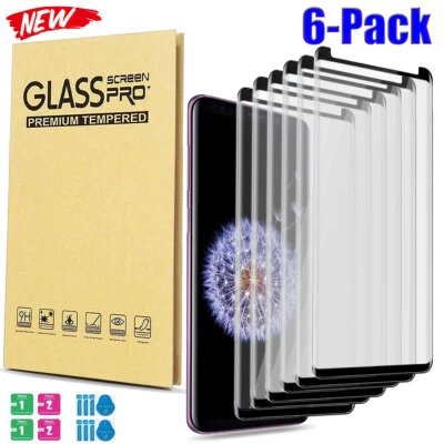 Protector Pantalla Cristal Templado Para Samsung Galaxy S9/Plus/S8 Plus Note 8 9 Foto 1 de 4